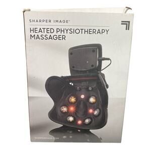 Sharper Image‎ Heated Portable Physiotherapy Massager Multiple Heads Personal
